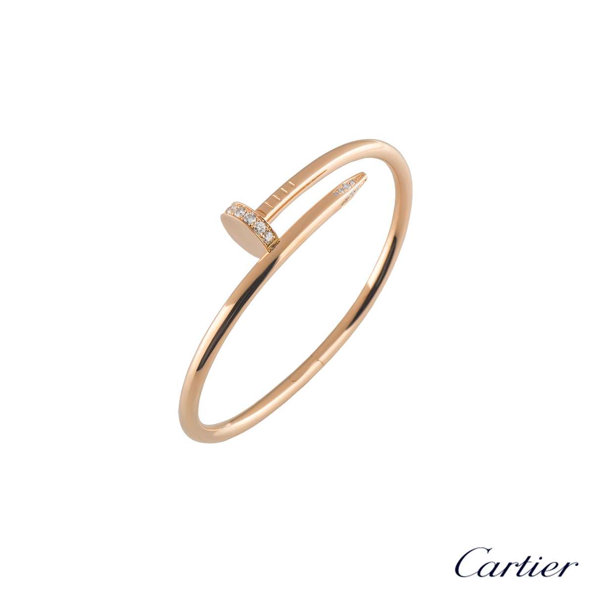 cartier nail bracelet size 15